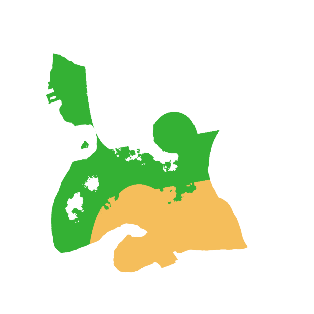 Biome Rust Map: Procedural Map, Size: 2000, Seed: 1633185161