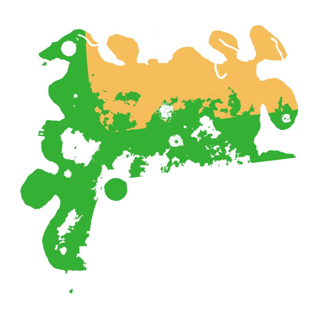 Biome Rust Map: Procedural Map, Size: 3700, Seed: 1143808109