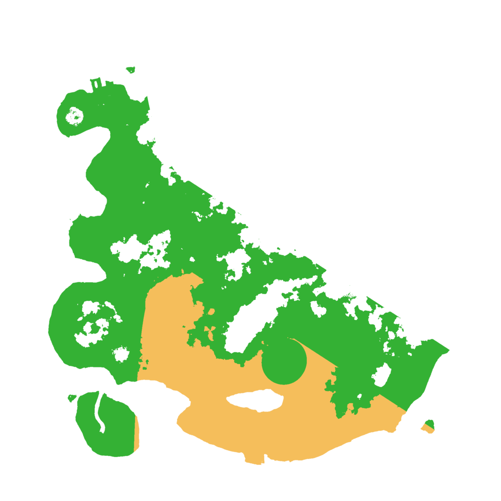 Biome Rust Map: Procedural Map, Size: 3000, Seed: 1947943176