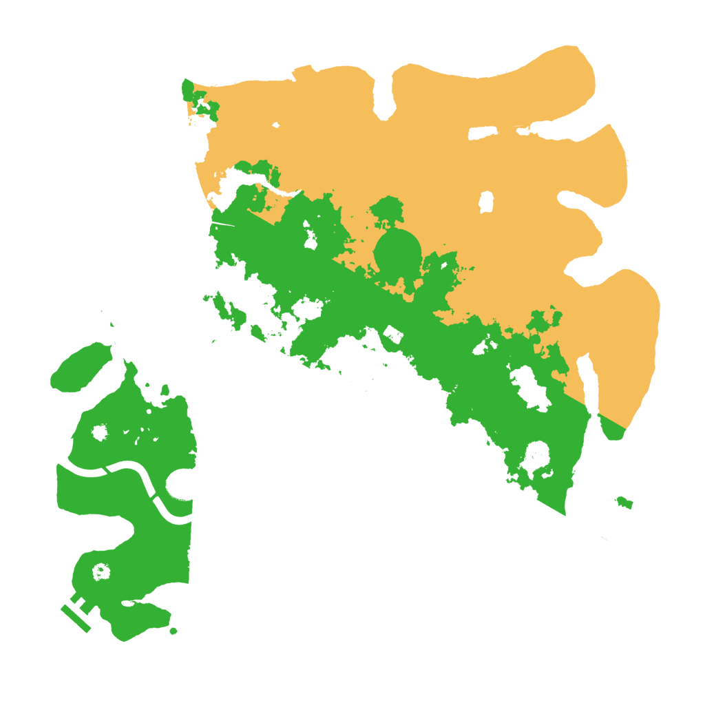Biome Rust Map: Procedural Map, Size: 4000, Seed: 403946103