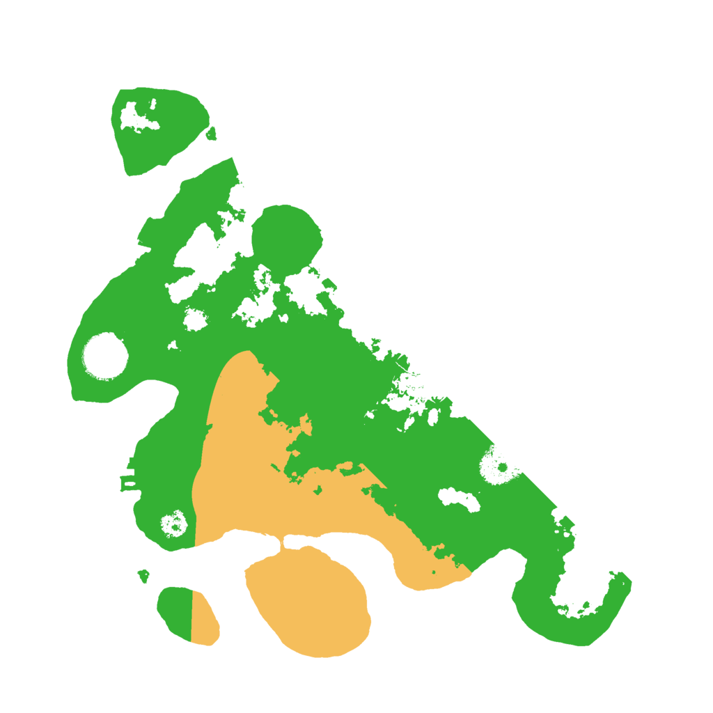 Biome Rust Map: Procedural Map, Size: 2800, Seed: 428557789