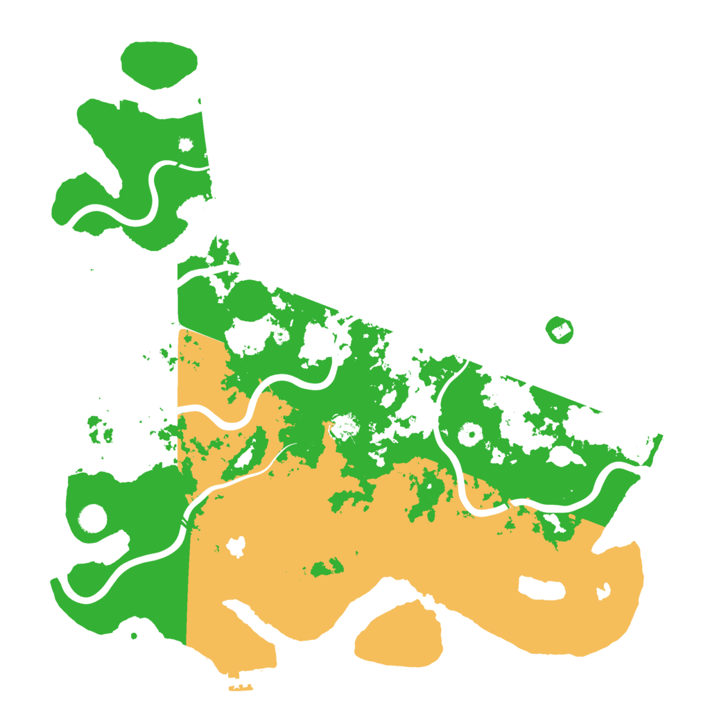 Biome Rust Map: Procedural Map, Size: 4500, Seed: 219127912
