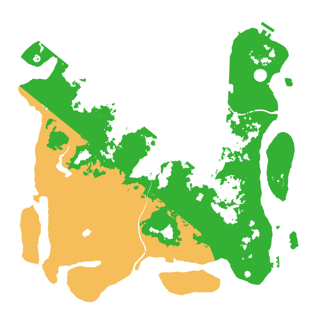 Biome Rust Map: Procedural Map, Size: 4300, Seed: 27082023