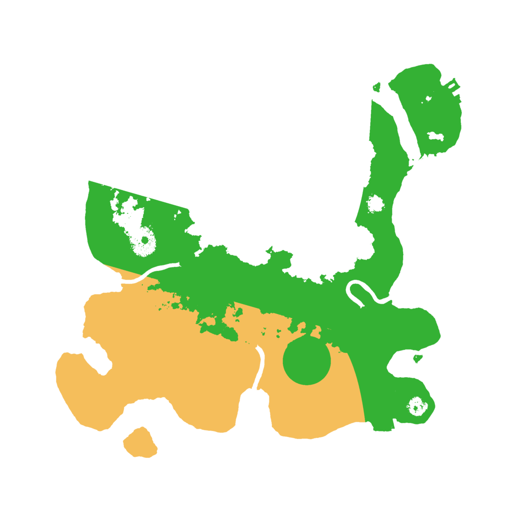 Biome Rust Map: Procedural Map, Size: 2800, Seed: 44835280