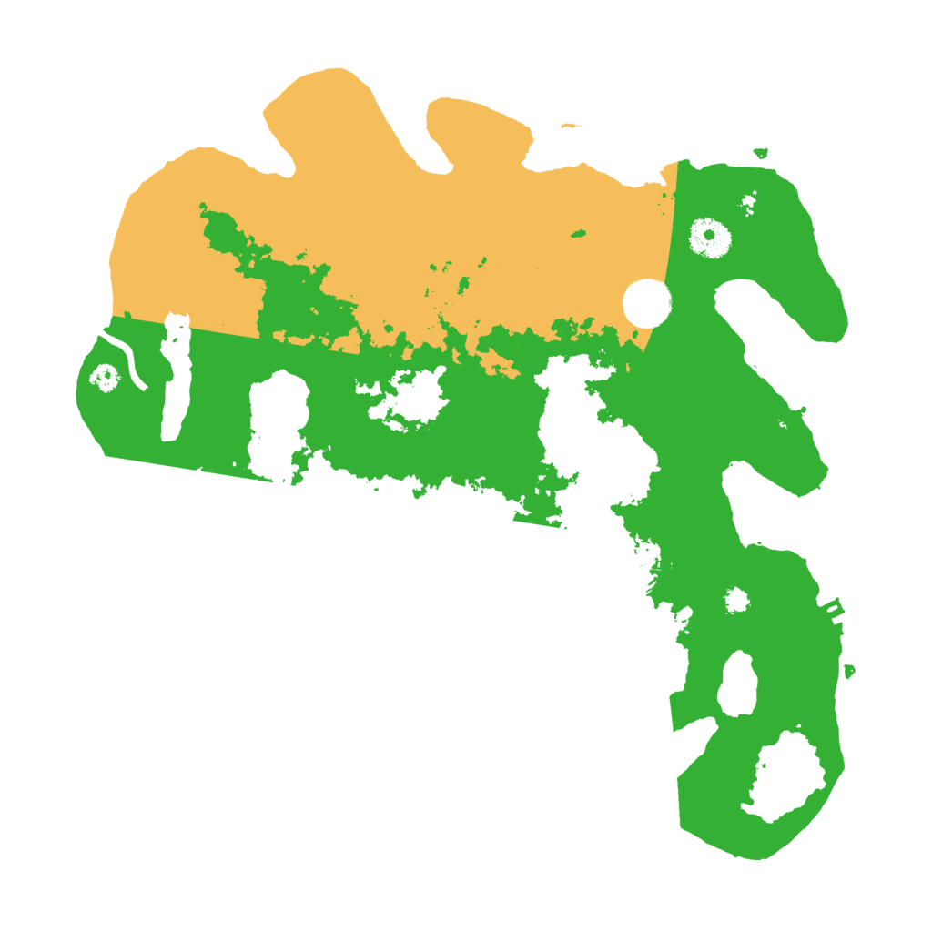 Biome Rust Map: Procedural Map, Size: 3450, Seed: 87764217