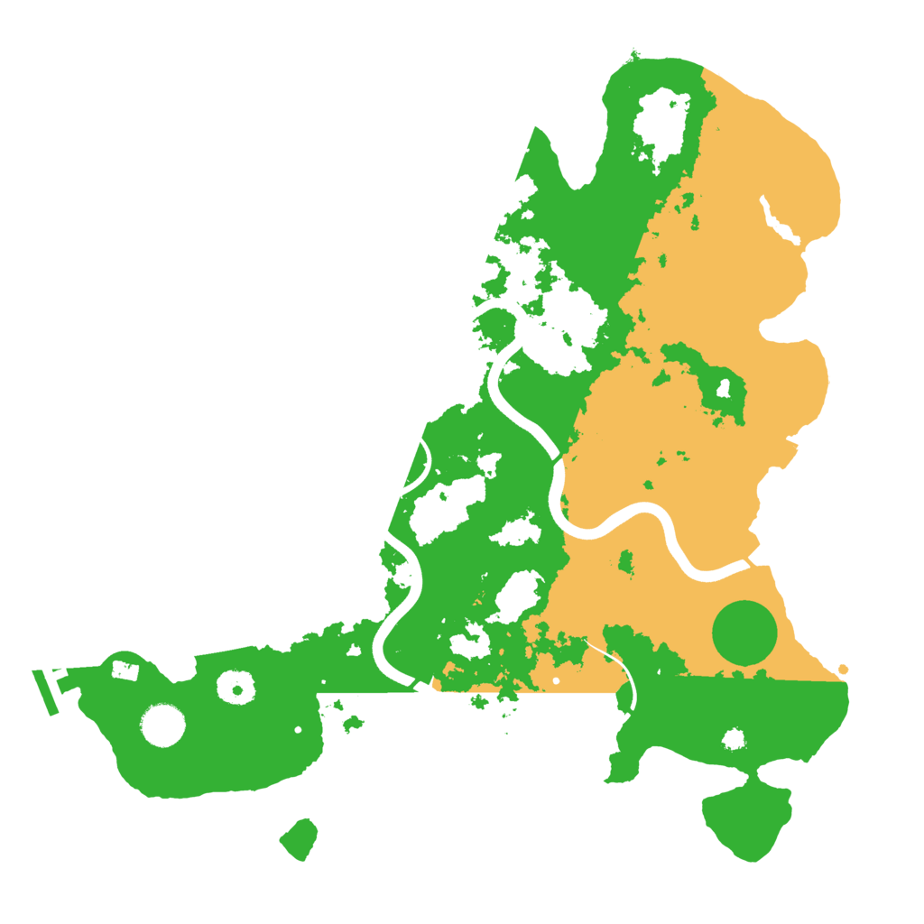 Biome Rust Map: Procedural Map, Size: 3750, Seed: 712574