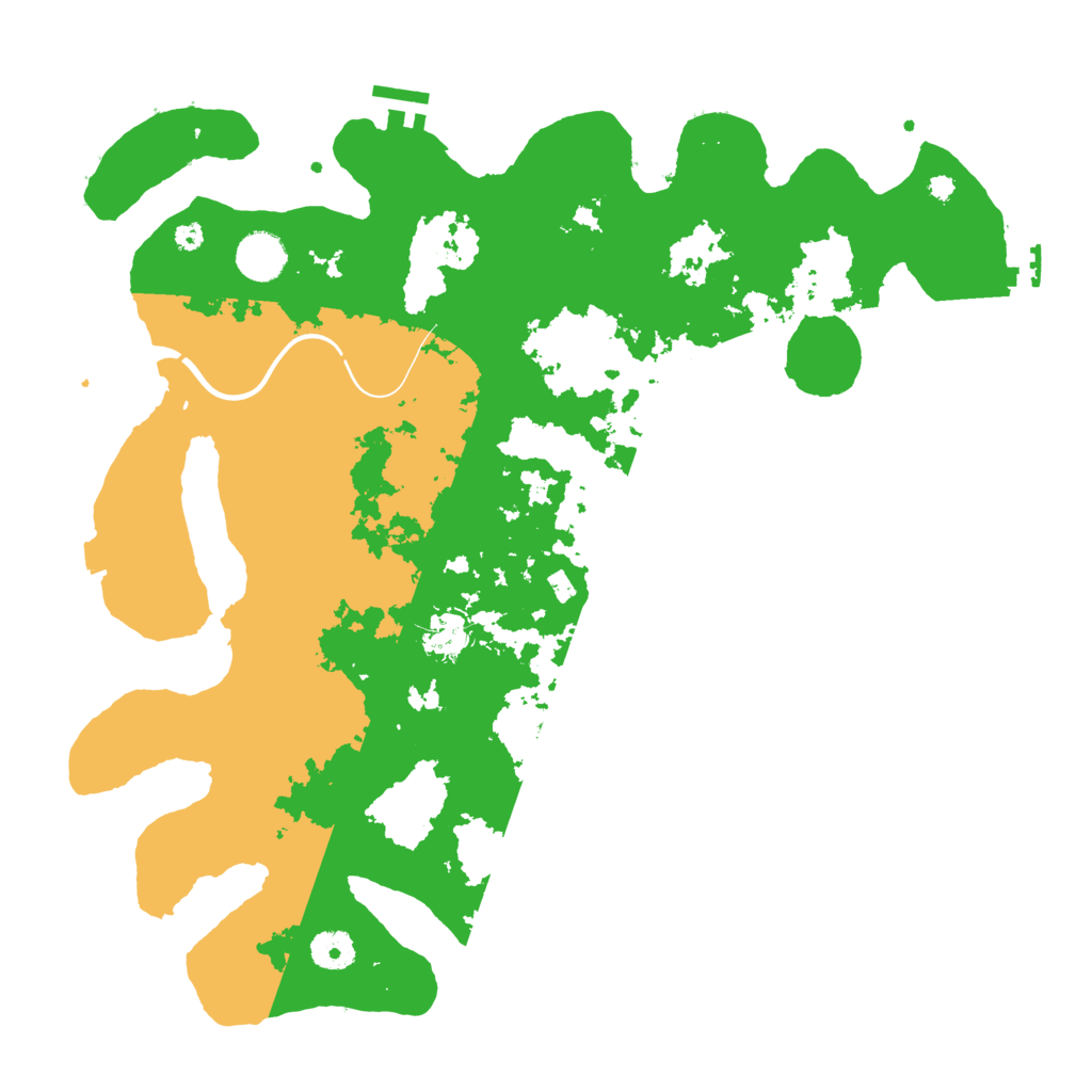 Biome Rust Map: Procedural Map, Size: 3900, Seed: 1440