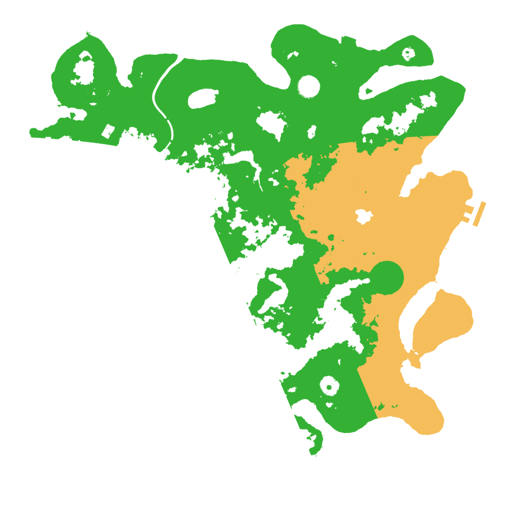 Biome Rust Map: Procedural Map, Size: 4000, Seed: 125363283