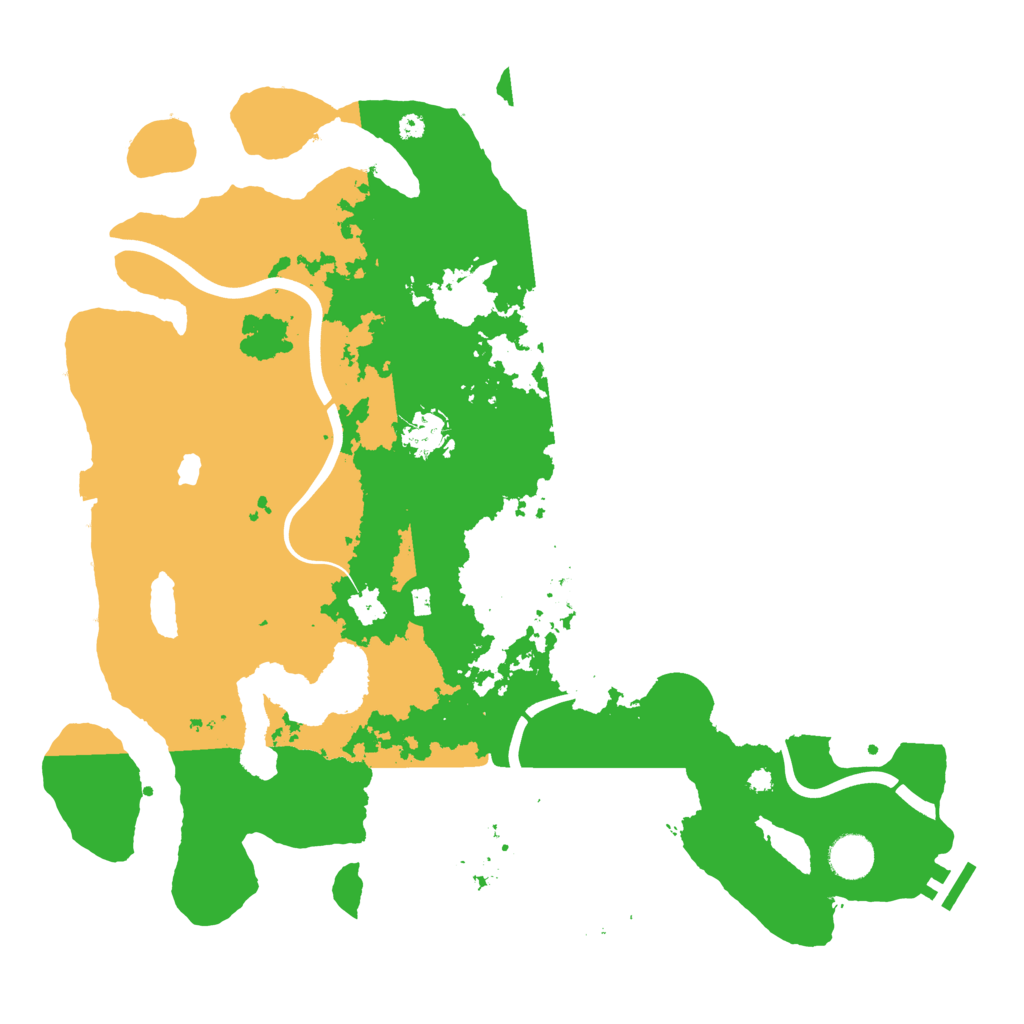 Biome Rust Map: Procedural Map, Size: 4000, Seed: 2354678