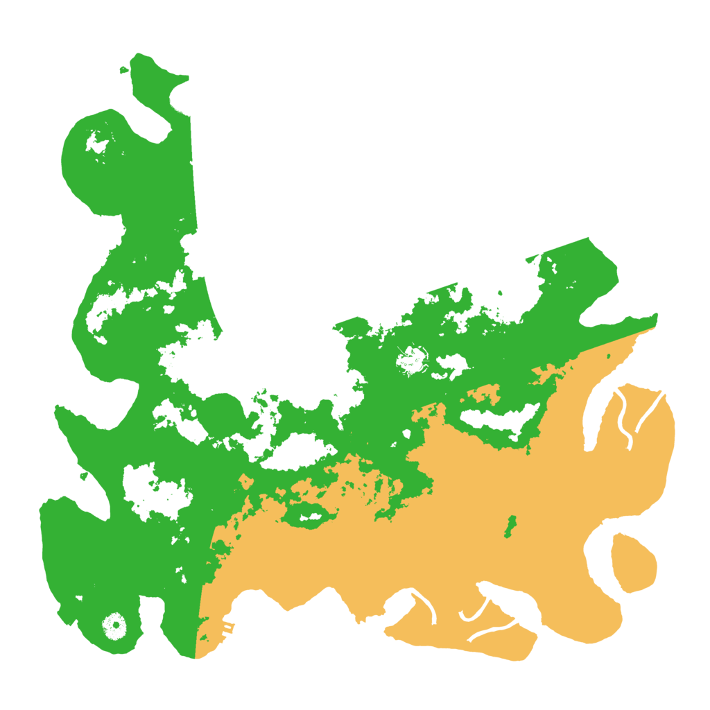Biome Rust Map: Procedural Map, Size: 4250, Seed: 743469167