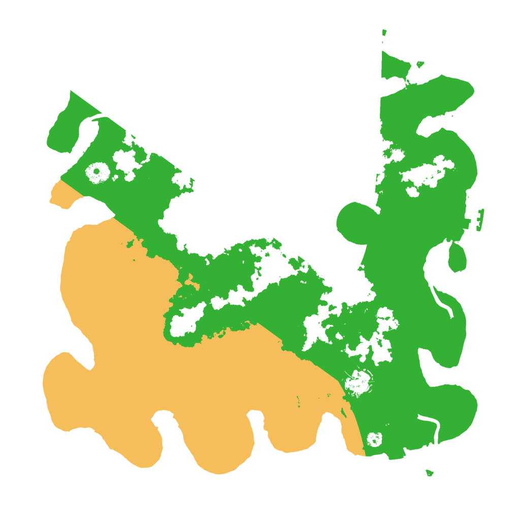 Biome Rust Map: Procedural Map, Size: 3500, Seed: 2107082338