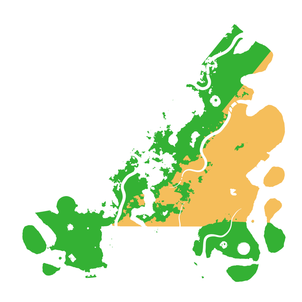 Biome Rust Map: Procedural Map, Size: 4250, Seed: 8264