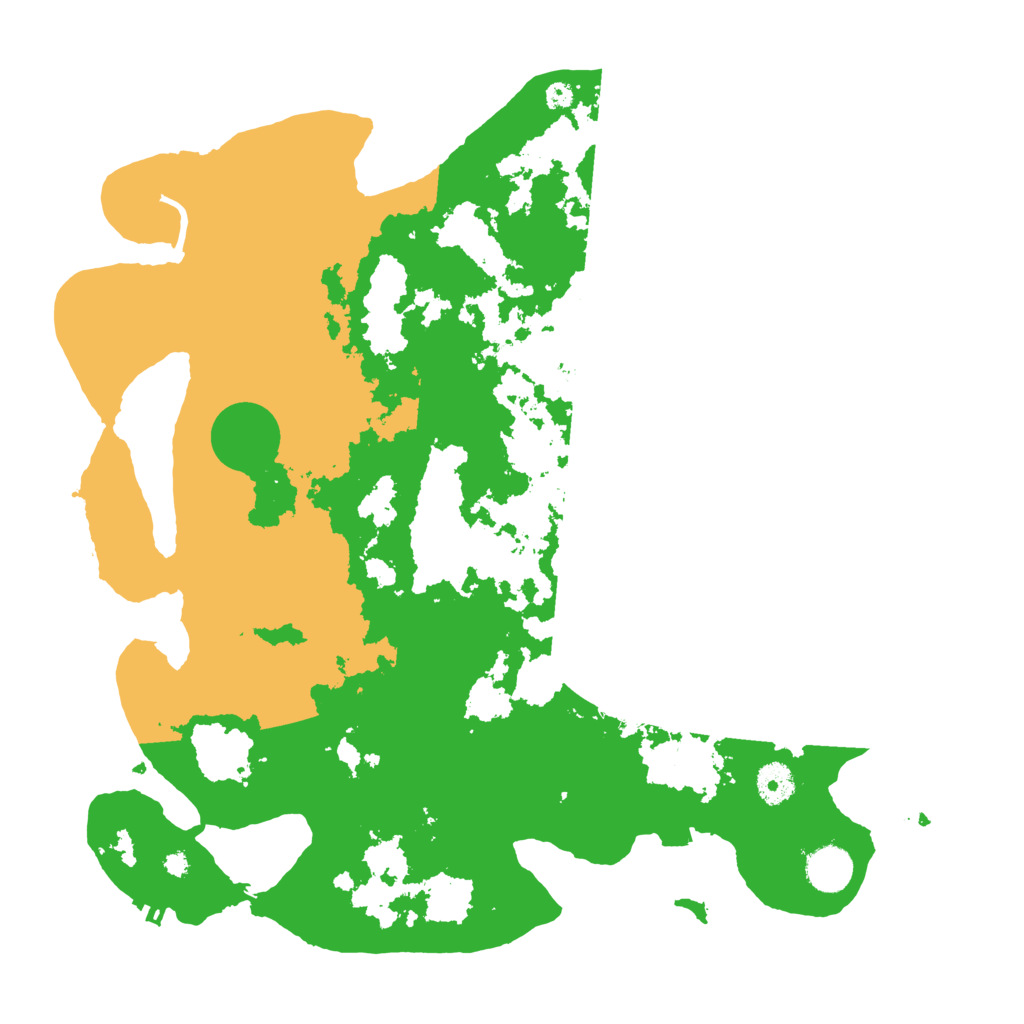 Biome Rust Map: Procedural Map, Size: 3900, Seed: 19177230
