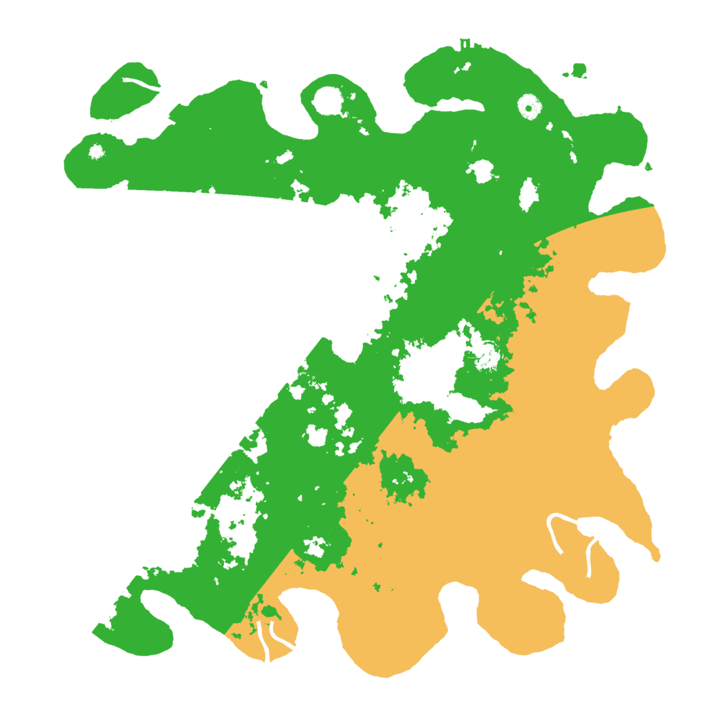 Biome Rust Map: Procedural Map, Size: 4400, Seed: 93530413
