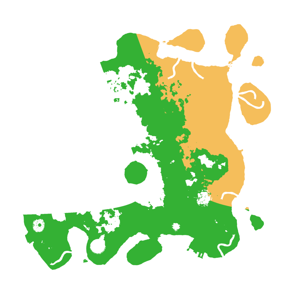 Biome Rust Map: Procedural Map, Size: 3500, Seed: 2132747030