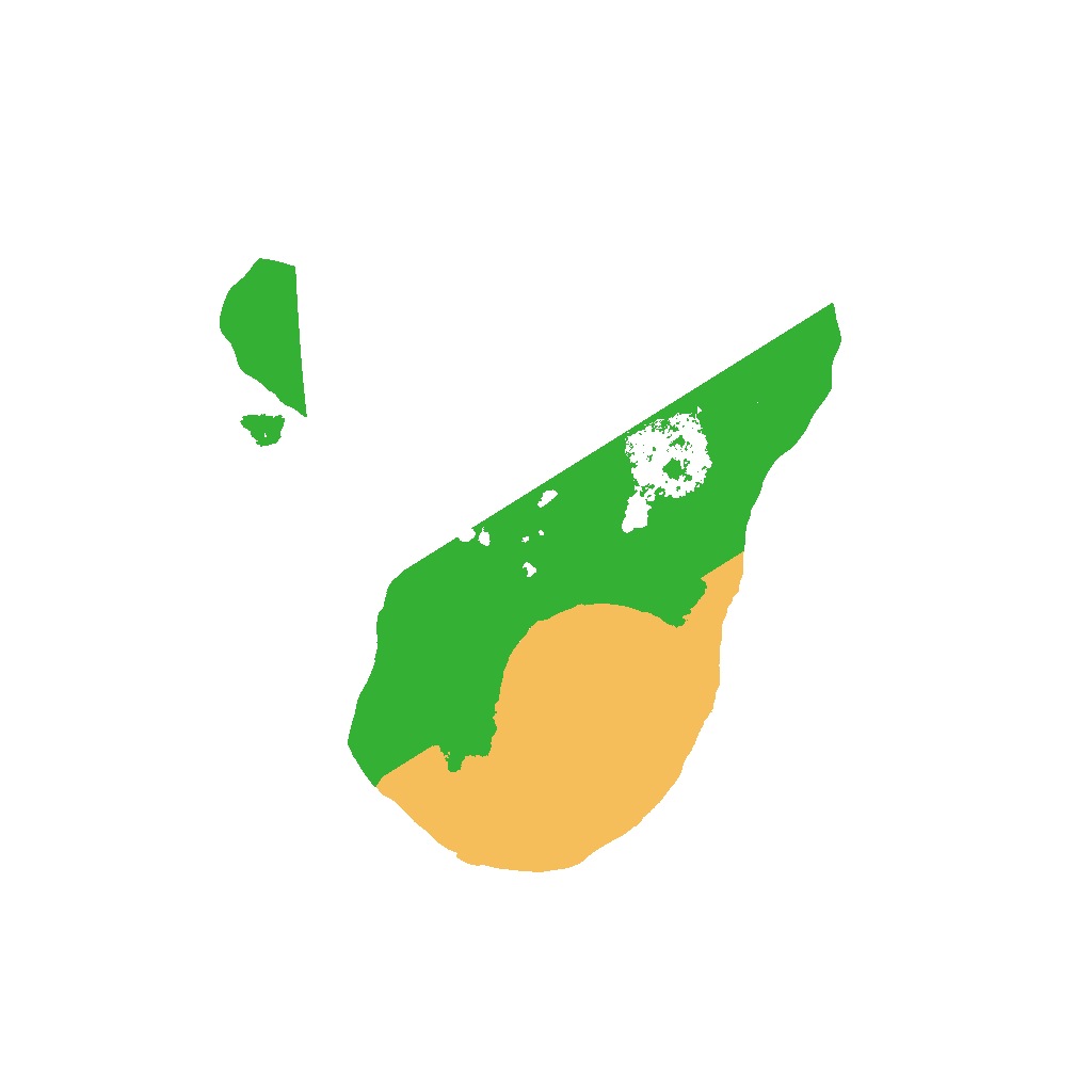 Biome Rust Map: Procedural Map, Size: 1400, Seed: 380900348