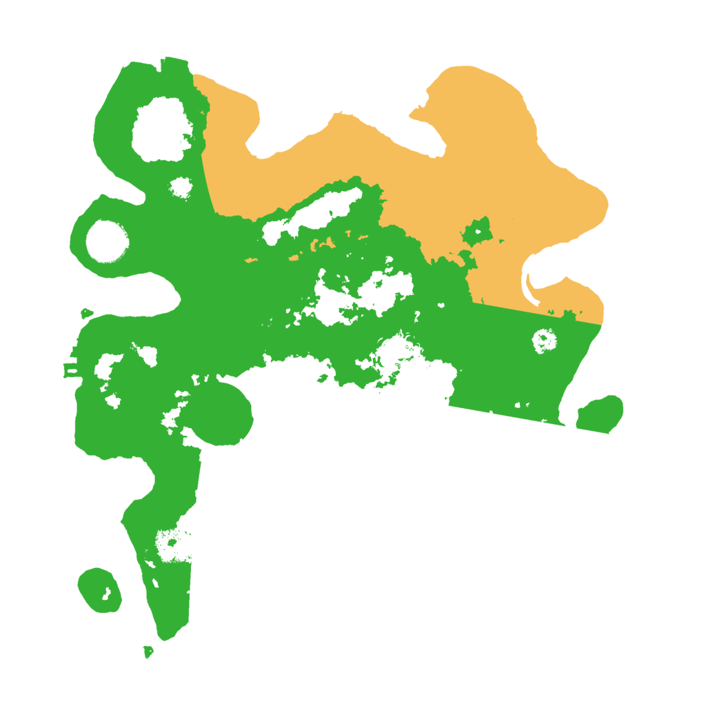 Biome Rust Map: Procedural Map, Size: 3000, Seed: 10090859