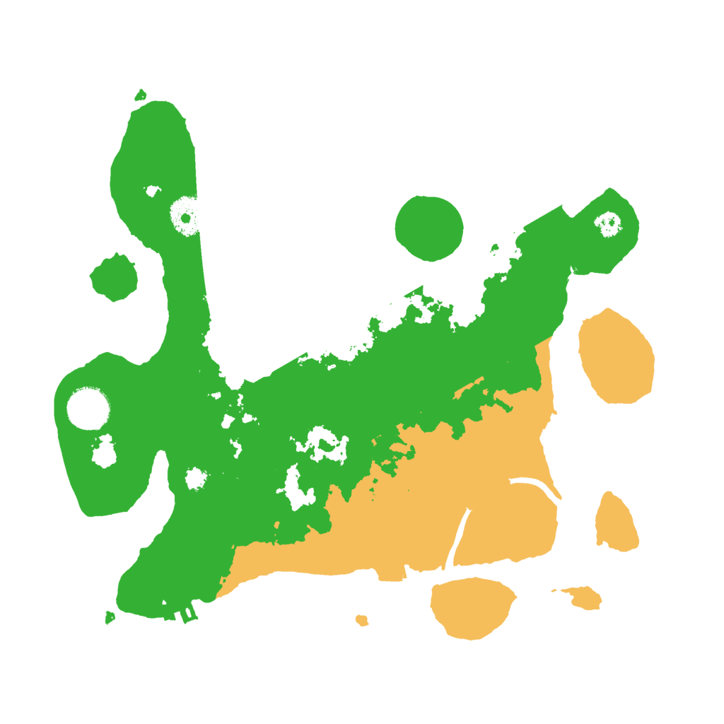 Biome Rust Map: Procedural Map, Size: 3000, Seed: 47294