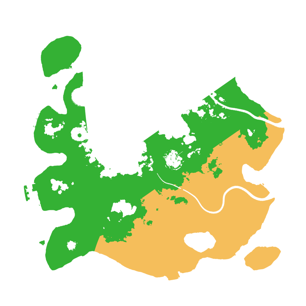 Biome Rust Map: Procedural Map, Size: 3000, Seed: 1796277317