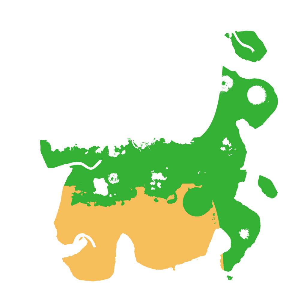 Biome Rust Map: Procedural Map, Size: 2900, Seed: 40643864