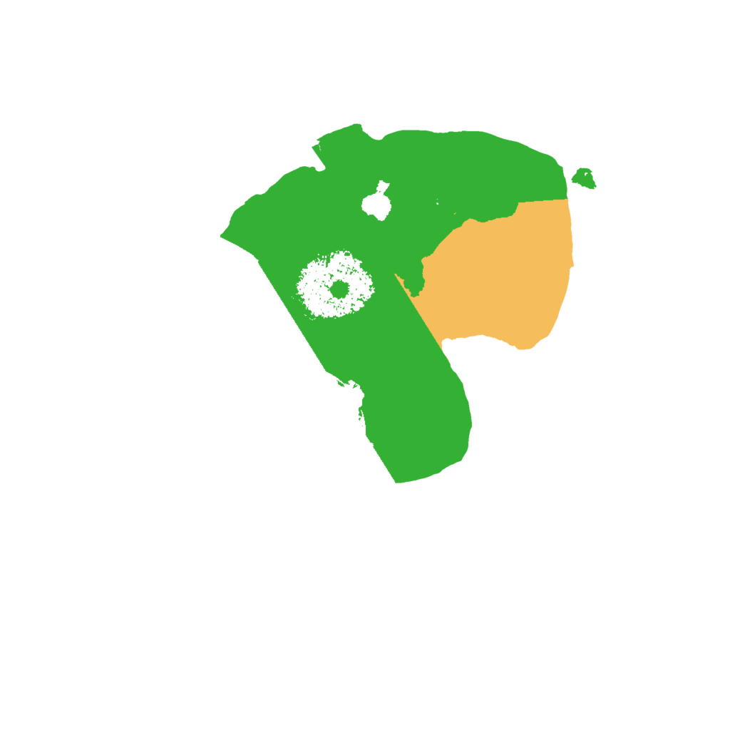 Biome Rust Map: Procedural Map, Size: 1600, Seed: 57