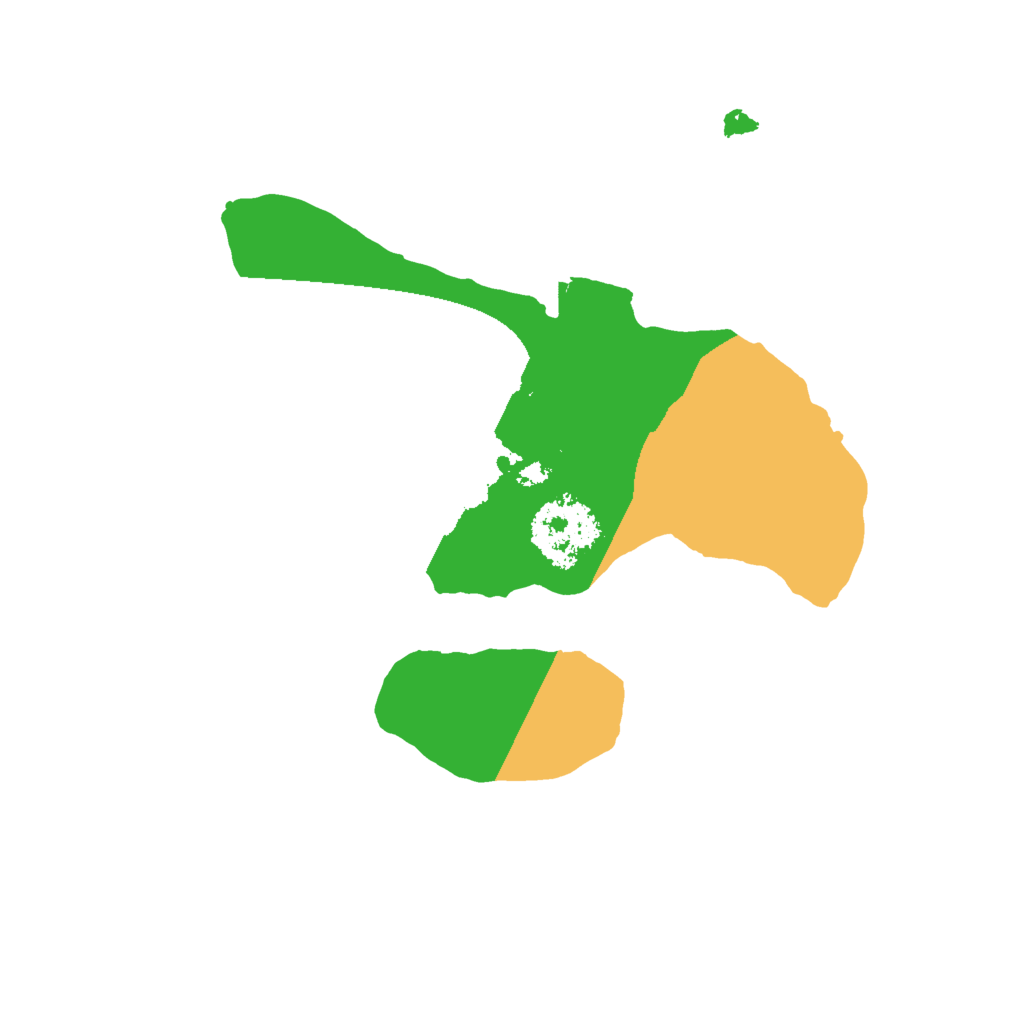 Biome Rust Map: Procedural Map, Size: 1600, Seed: 89465
