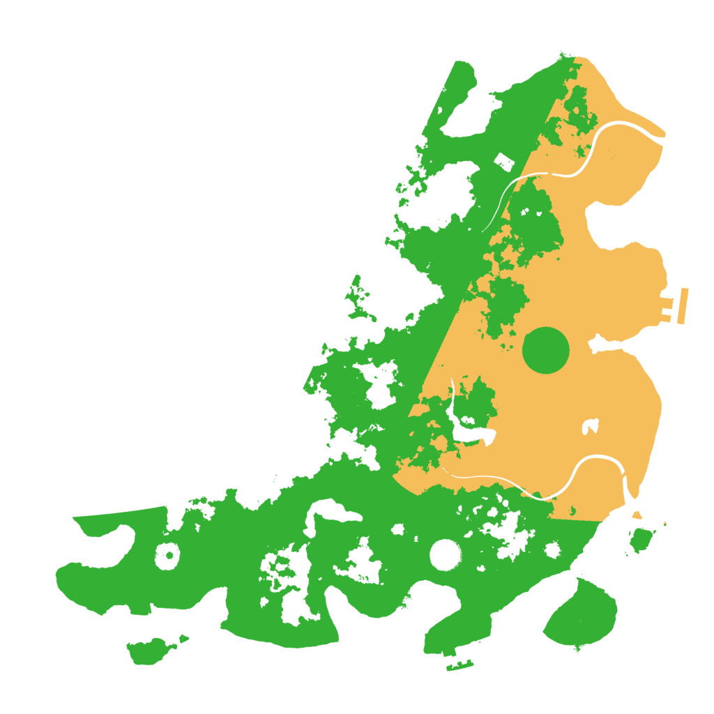 Biome Rust Map: Procedural Map, Size: 4000, Seed: 955