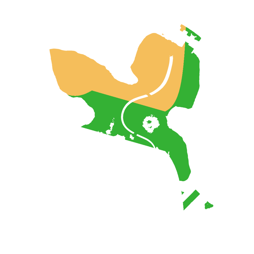 Biome Rust Map: Procedural Map, Size: 1600, Seed: 460876