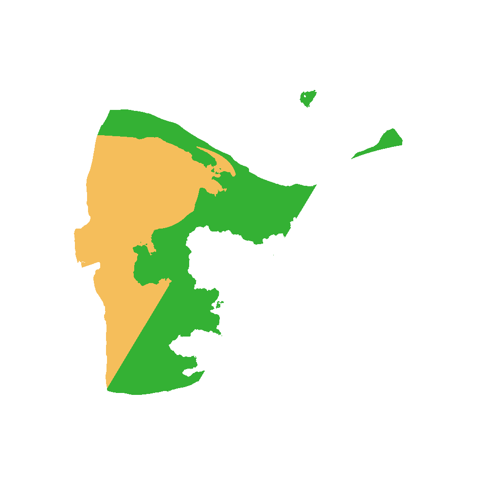 Biome Rust Map: Procedural Map, Size: 1500, Seed: 1951