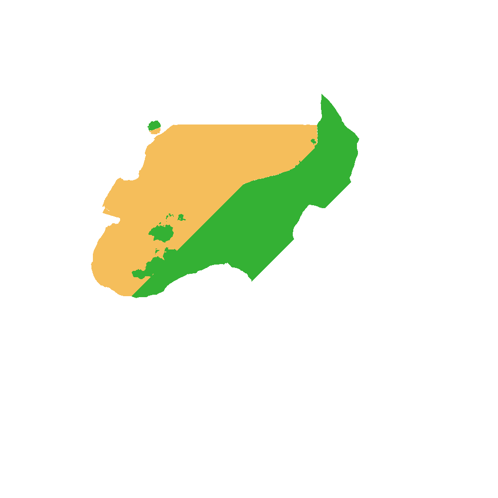 Biome Rust Map: Procedural Map, Size: 1500, Seed: 1952