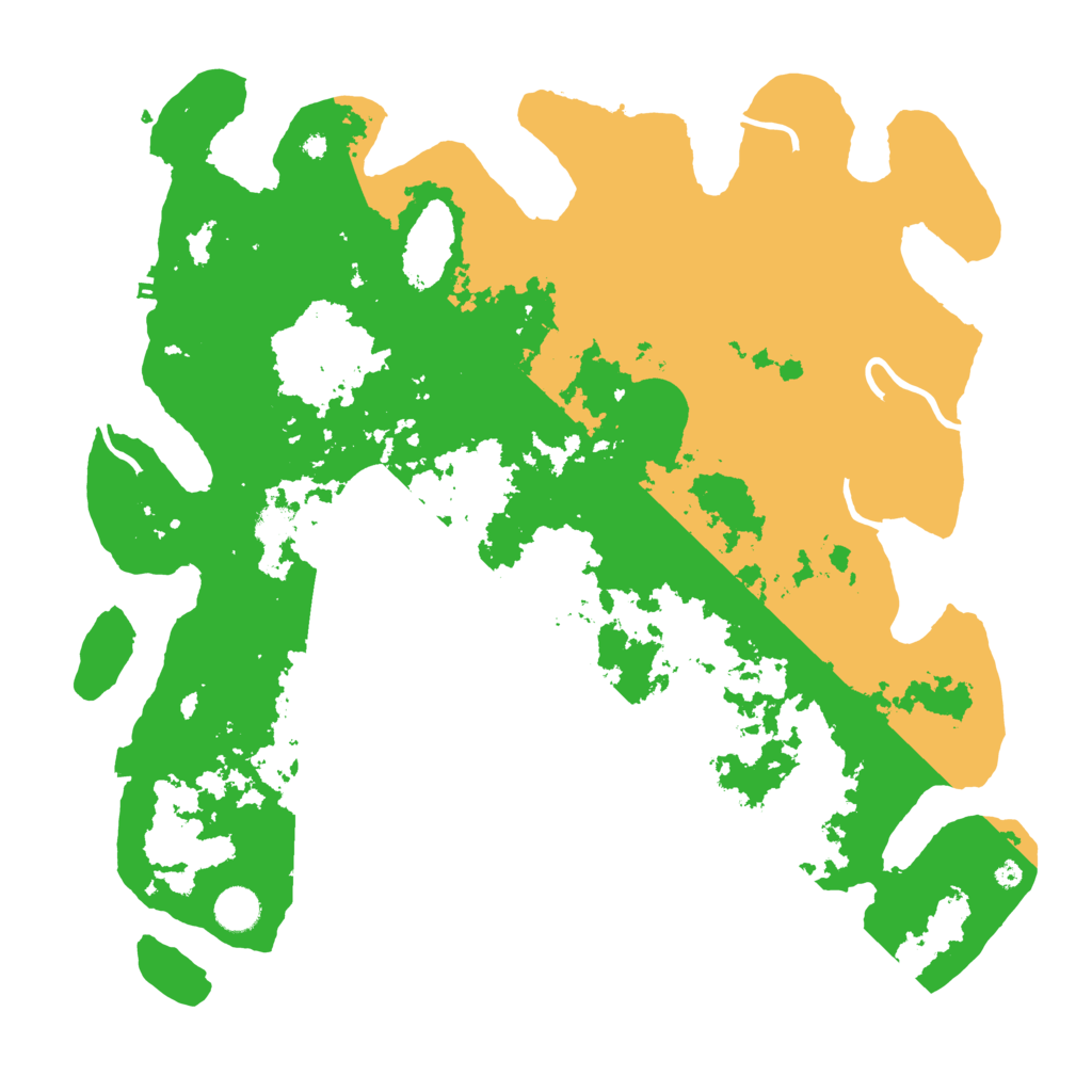 Biome Rust Map: Procedural Map, Size: 4250, Seed: 5261