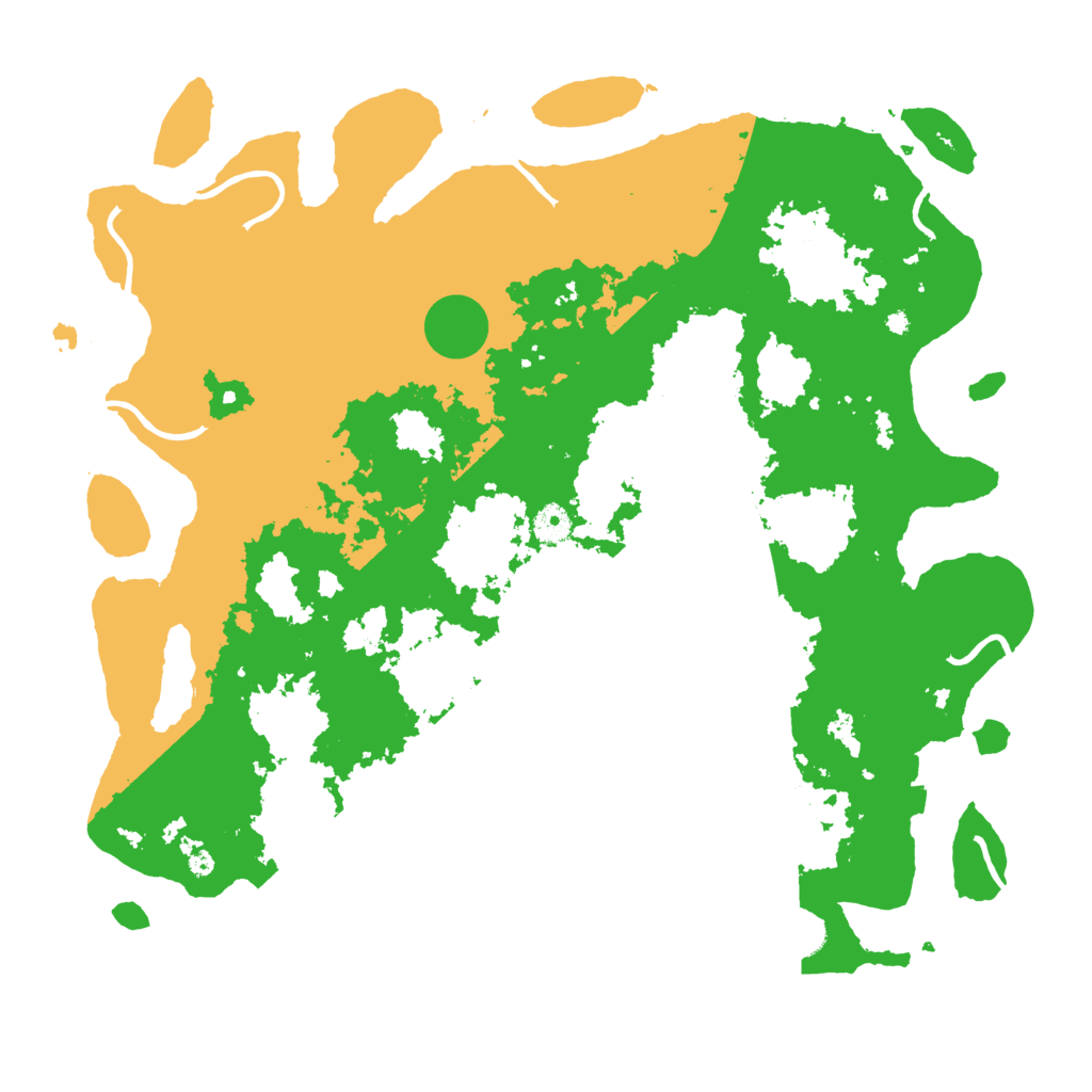 Biome Rust Map: Procedural Map, Size: 4500, Seed: 345699854