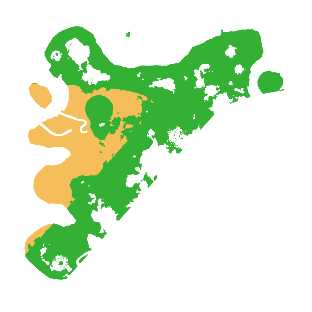 Biome Rust Map: Procedural Map, Size: 3000, Seed: 60639961
