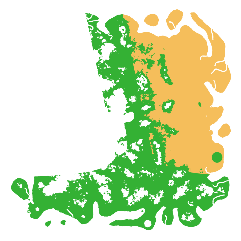 Biome Rust Map: Procedural Map, Size: 6000, Seed: 853727346