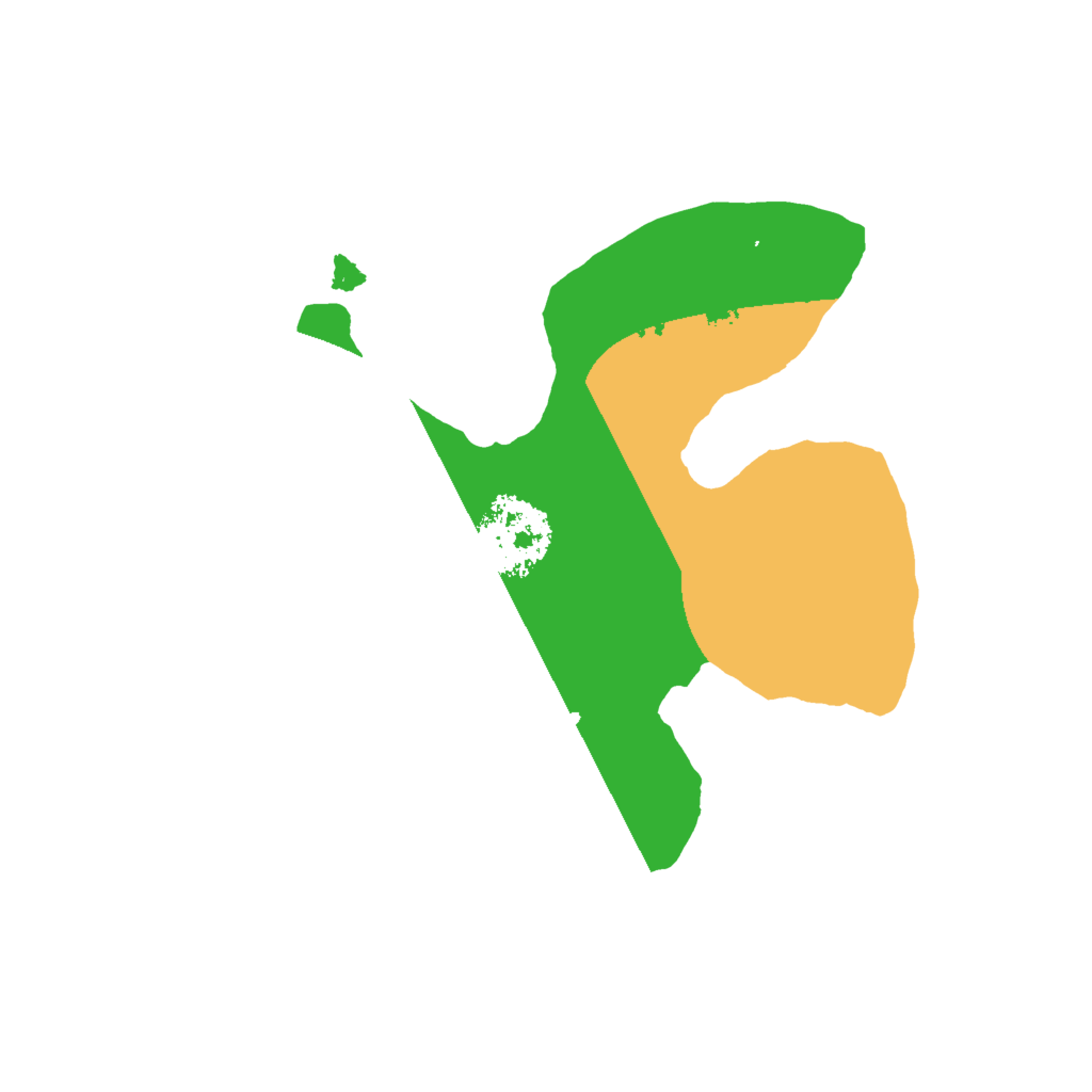 Biome Rust Map: Procedural Map, Size: 1550, Seed: 1004