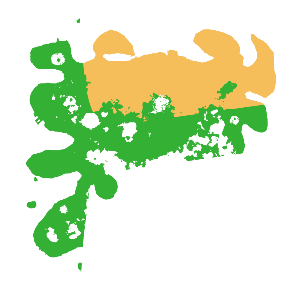 Biome Rust Map: Procedural Map, Size: 3500, Seed: 1092232742