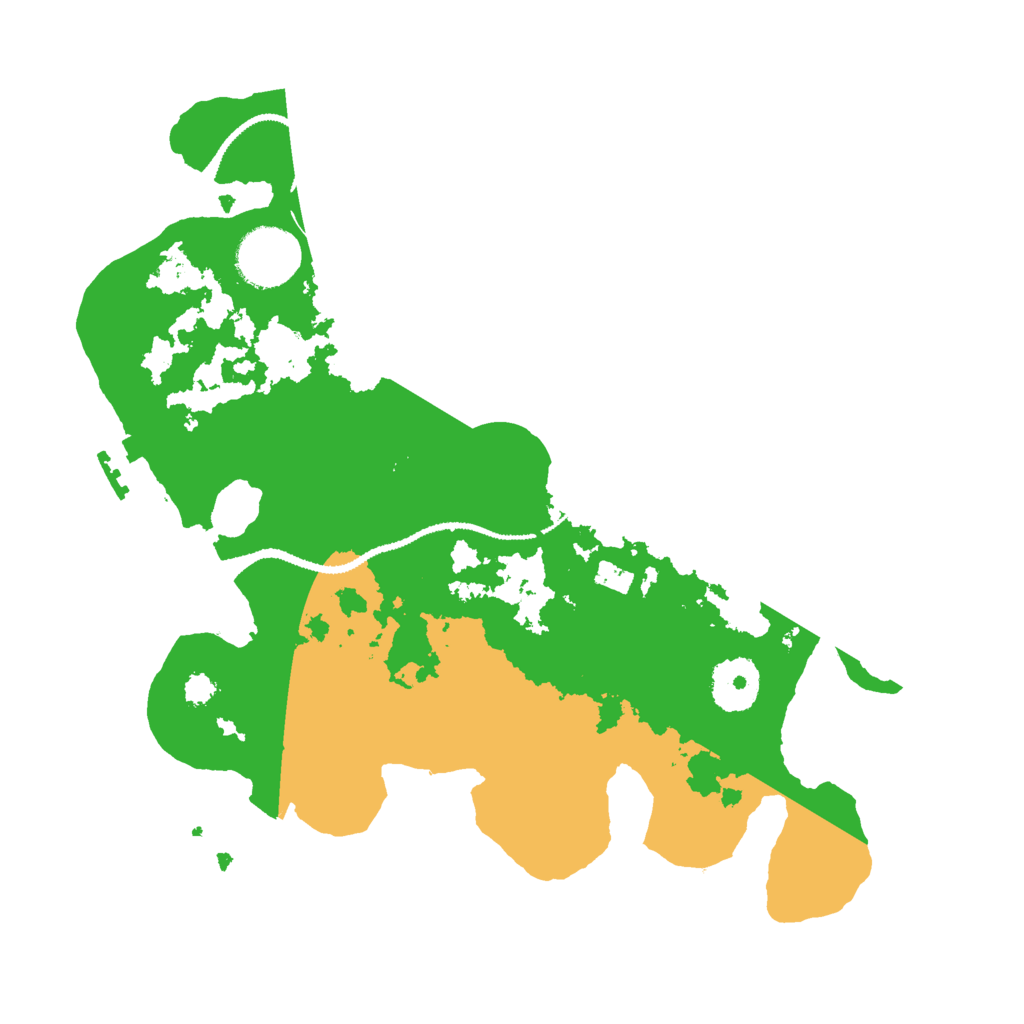 Biome Rust Map: Procedural Map, Size: 3000, Seed: 79264924