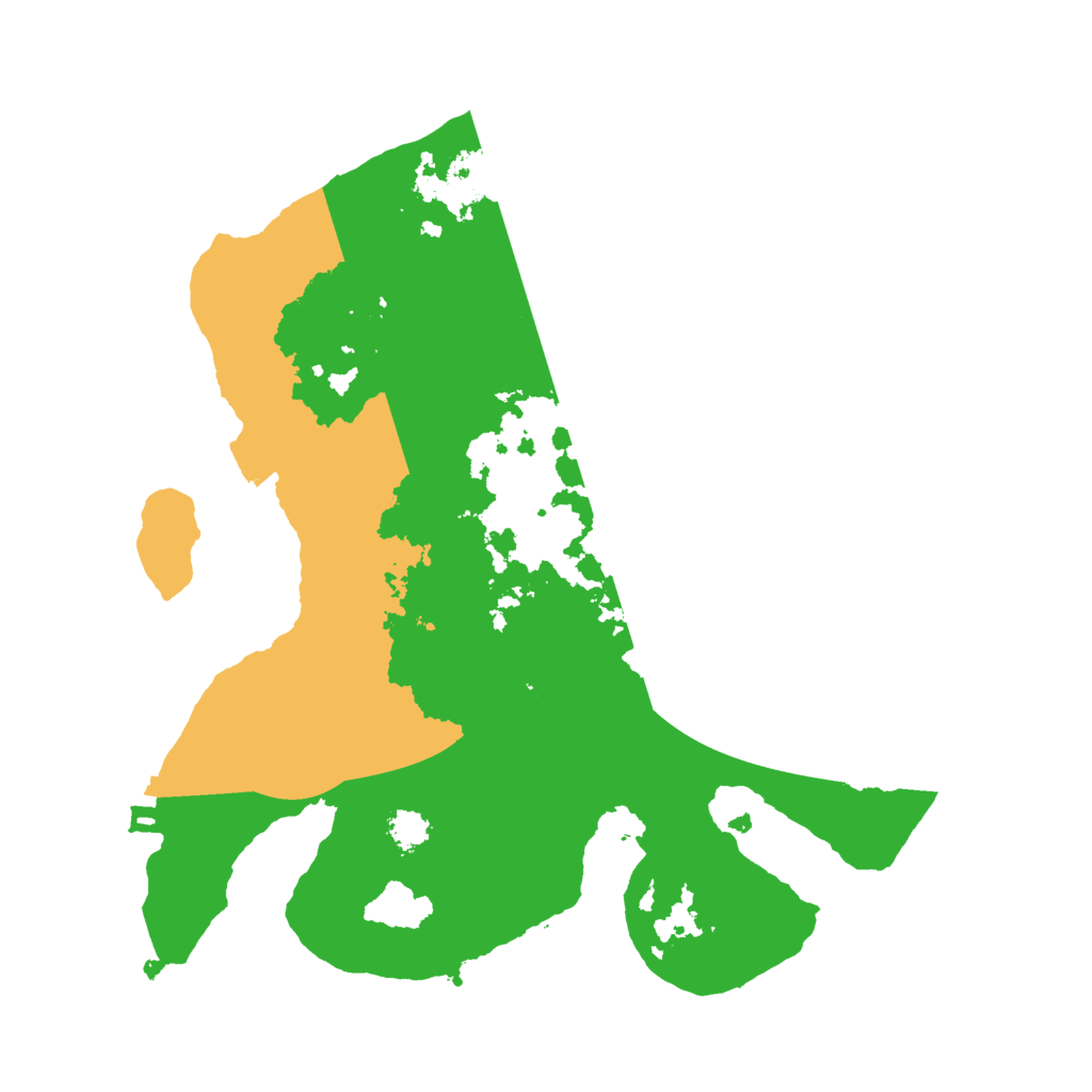 Biome Rust Map: Procedural Map, Size: 2500, Seed: 1682649123