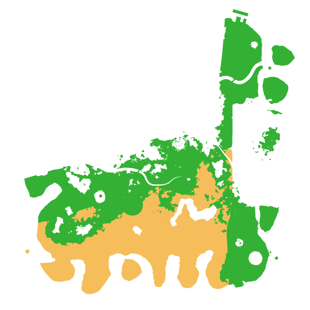 Biome Rust Map: Procedural Map, Size: 4000, Seed: 2108