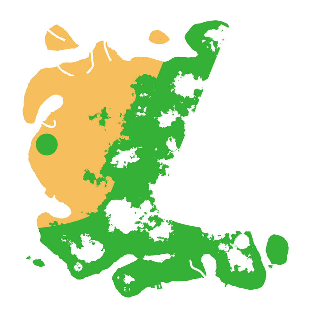 Biome Rust Map: Procedural Map, Size: 3850, Seed: 52992388