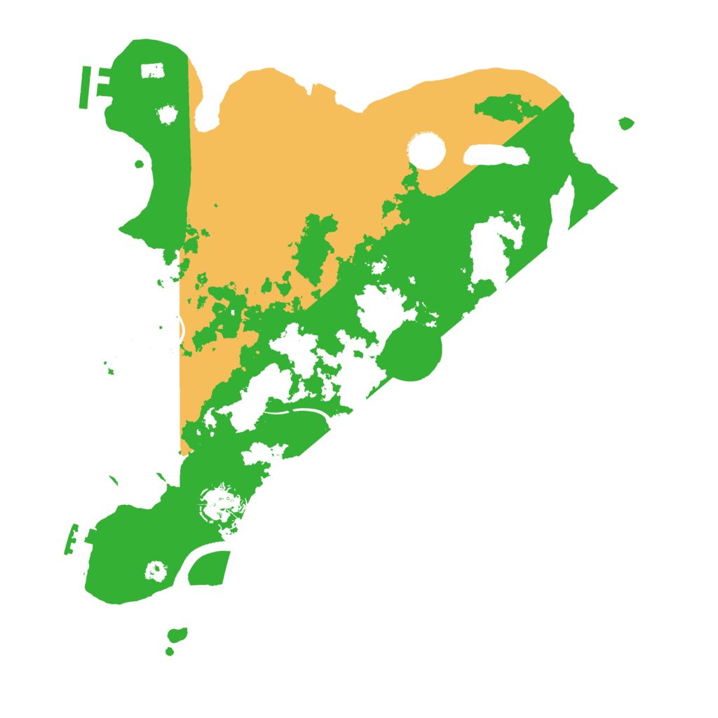 Biome Rust Map: Procedural Map, Size: 3400, Seed: 68988600