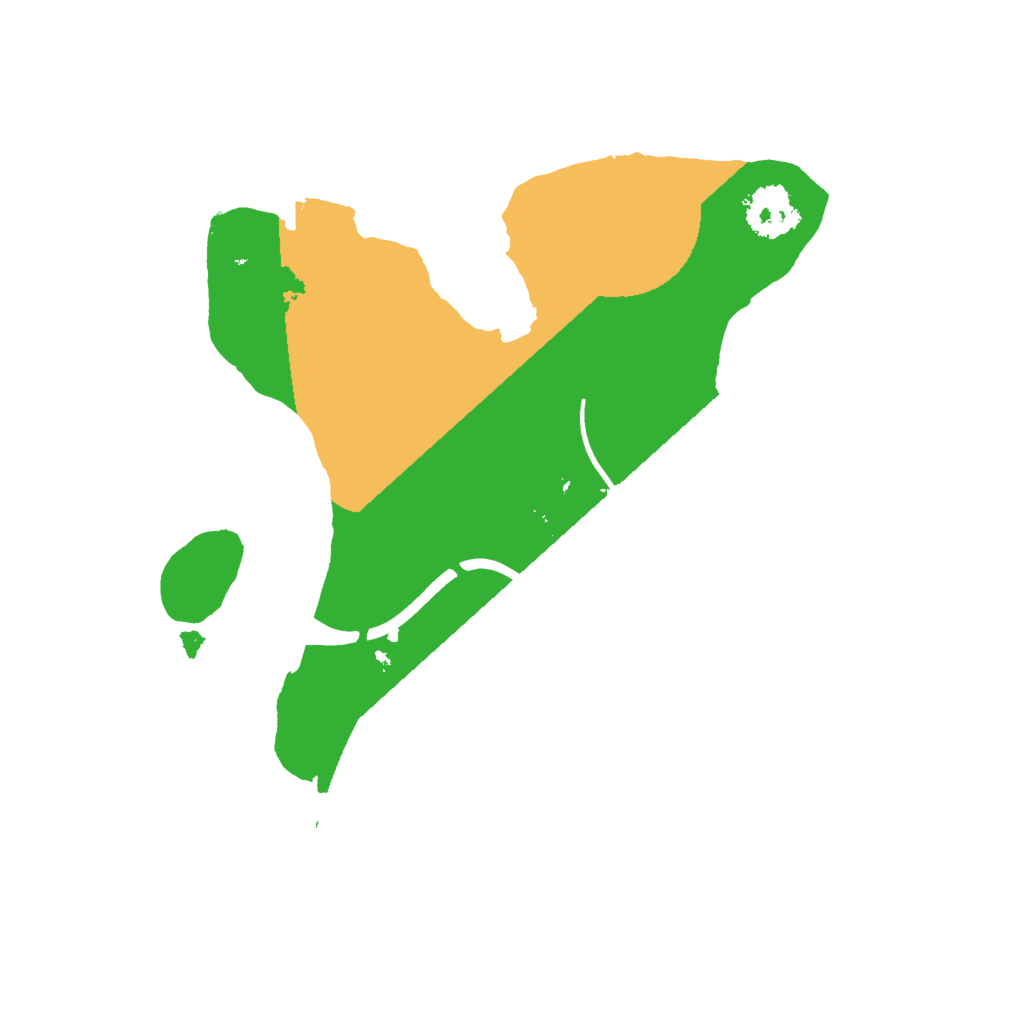 Biome Rust Map: Procedural Map, Size: 2000, Seed: 1128773727