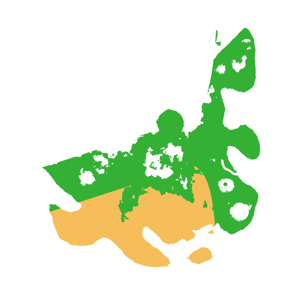 Biome Rust Map: Procedural Map, Size: 3000, Seed: 12912