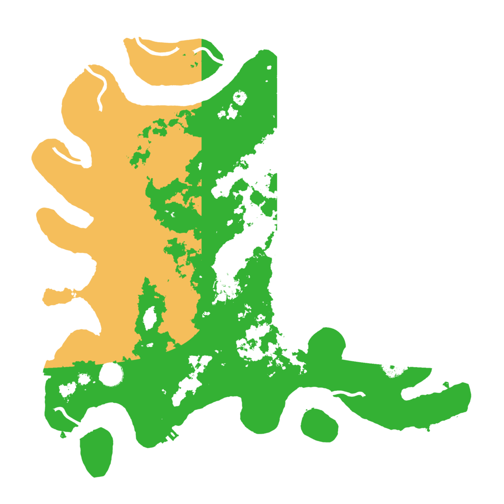 Biome Rust Map: Procedural Map, Size: 3800, Seed: 41746702