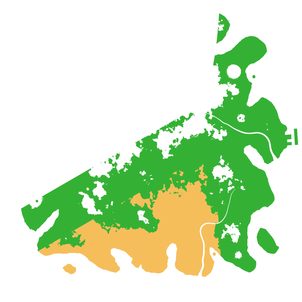 Biome Rust Map: Procedural Map, Size: 3750, Seed: 17020311