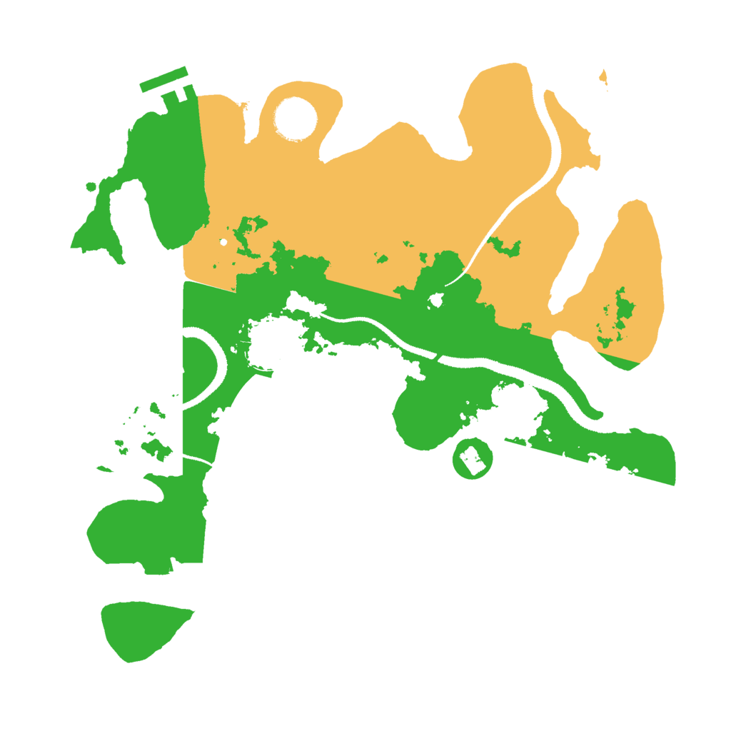 Biome Rust Map: Procedural Map, Size: 3000, Seed: 806600375