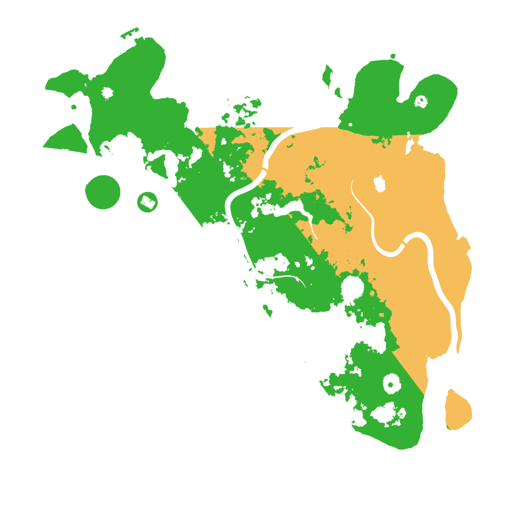 Biome Rust Map: Procedural Map, Size: 4000, Seed: 57144077