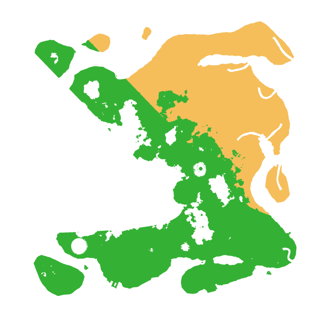 Biome Rust Map: Procedural Map, Size: 3500, Seed: 788393644