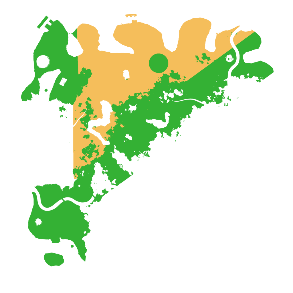 Biome Rust Map: Procedural Map, Size: 4000, Seed: 24346086