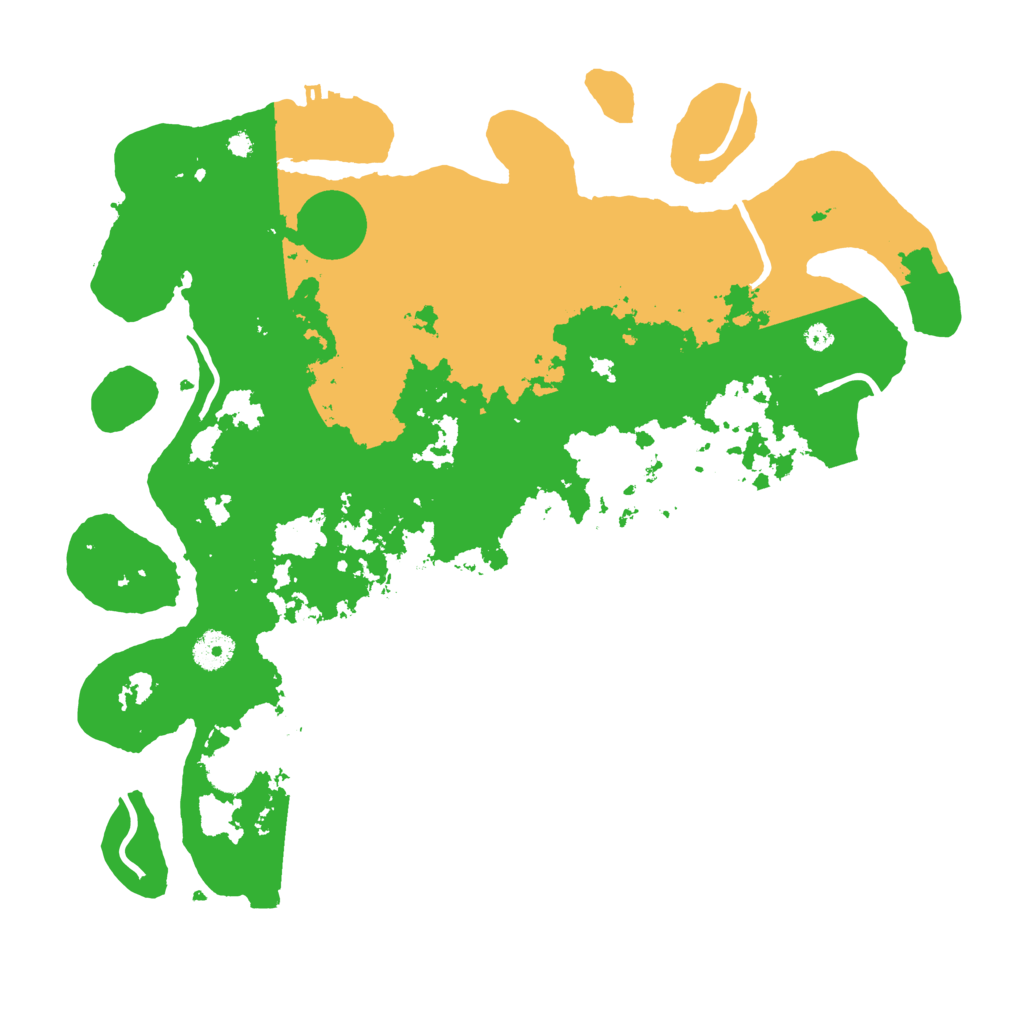 Biome Rust Map: Procedural Map, Size: 3900, Seed: 70569125